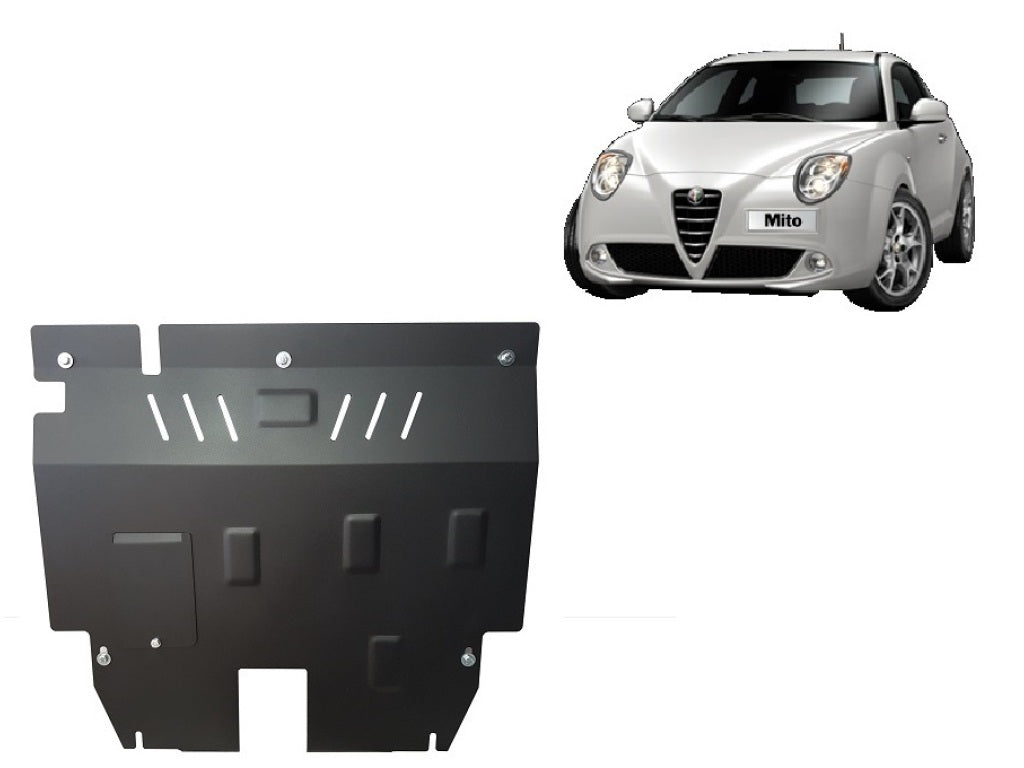 Метална кора под двигател и скоростна кутия - SCUT 07.043 за FIAT PUNTO GRANDE (199) 10.2005 - 7.2012