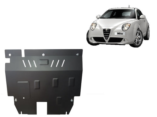 Метална кора под двигател и скоростна кутия - SCUT 07.043 за FIAT PUNTO GRANDE (199) 10.2005 - 7.2012