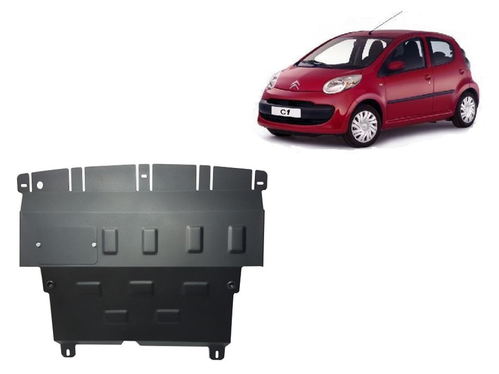 Метална кора под двигател и скоростна кутия - SCUT 30.219 за TOYOTA AYGO (_B1_) 2.2005 - 2014