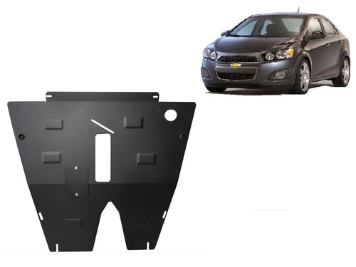 Метална кора под двигател и скоростна кутия - SCUT 04.216 за CHEVROLET AVEO (T300) sedan от 3.2011