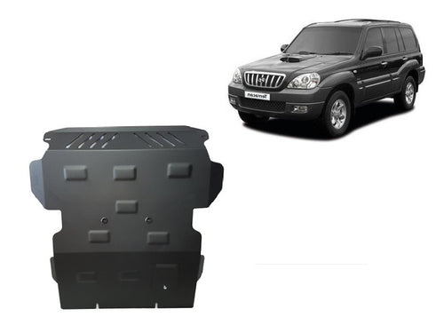 Метална кора под двигател и скоростна кутия - SCUT 10.072 за HYUNDAI TERRACAN (HP) 6.2001 - 3.2008