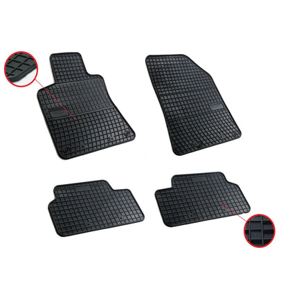 Комплект висококачествени гумени стелки за Пежо Peugeot 308 II 2013+