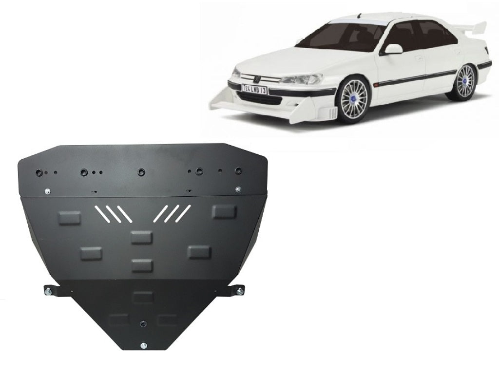 Метална кора под двигател и скоростна кутия - SCUT 18.128 за PEUGEOT 406 (8E/F) Break 10.1996 - 10.2004