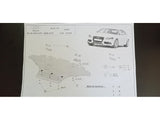 Метална кора под двигател дизел - SCUT 30.006d за AUDI A4 (8K2, B8) 2012 - 12.2015