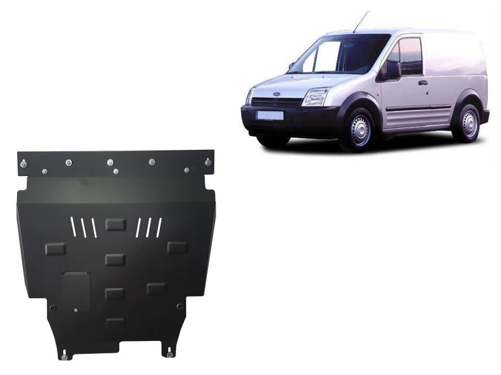 Метална кора под двигател и скоростна кутия - SCUT 08.047 за FORD TRANSIT CONNECT (P65, P70, P80) 6.2002 - 12.2013