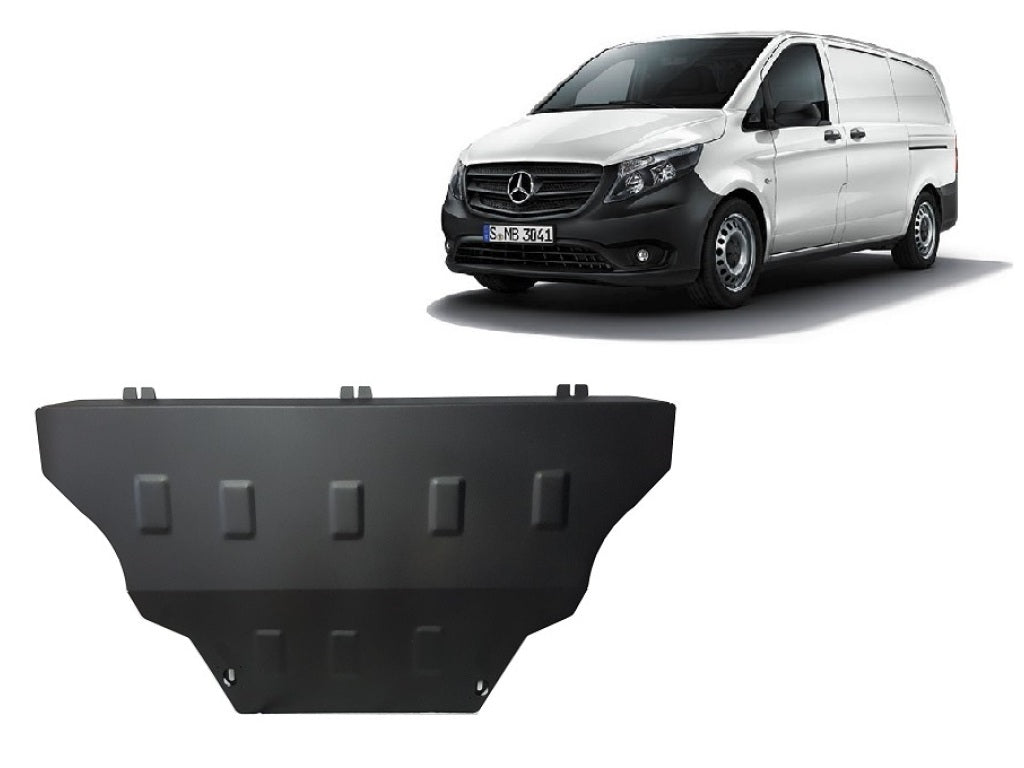 Метална кора под двигател 1.6D - SCUT 14.093 за MERCEDES VITO (W447) Van от 10.2014