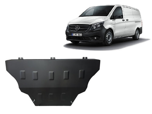 Метална кора под двигател 1.6D - SCUT 14.093 за MERCEDES VITO (W447) Van от 10.2014