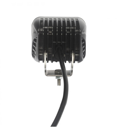 Работен LED фар с бяла светлина 9.5см, 24W 1600lm 12/24V за ролбар, ATV, джип 4x4