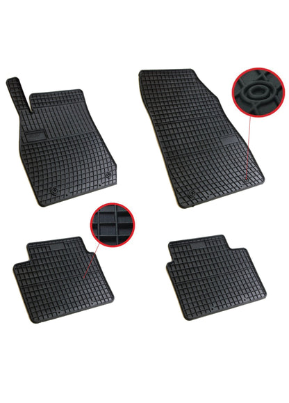 Комплект качествени гумени стелки за Опел Инсигниа Opel Insignia 2008+