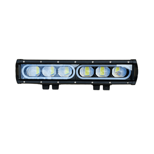 8D 37см 100W 3 в 1 Едноредов LED LIGHT BAR С 3 режима - основна бяла светлина, жълта светлина и дневна (DRL), прав led лайт бар