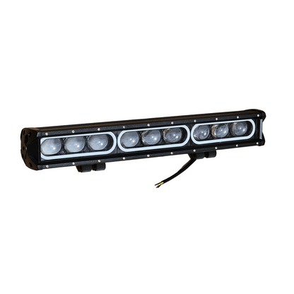 8D 53см 150W 3 в 1 Едноредов LED LIGHT BAR С 3 режима - основна бяла светлина, жълта светлина и дневна (DRL), прав led лайт бар