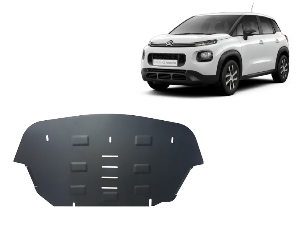 Метална кора под двигател скоростна кутия радиатор предна броня - SCUT 05.036 за CITROEN C3 AIRCROSS от 6.2017