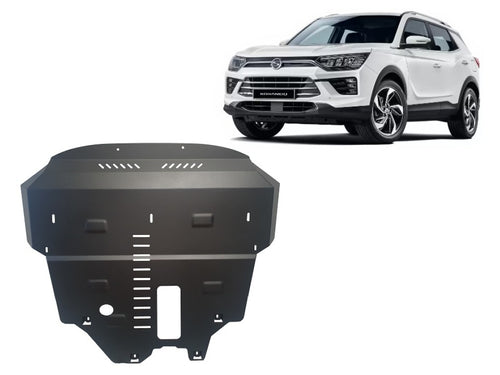 Метална кора под двигател скоростна кутия радиатор - SCUT 20.010 за SSANGYONG KORANDO (C300) от 2.2019