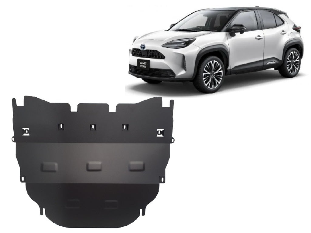 Метална кора под двигател скоростна кутия радиатор - SCUT 26.187 за TOYOTA YARIS IV CROSS (MXP_) от 9.2020