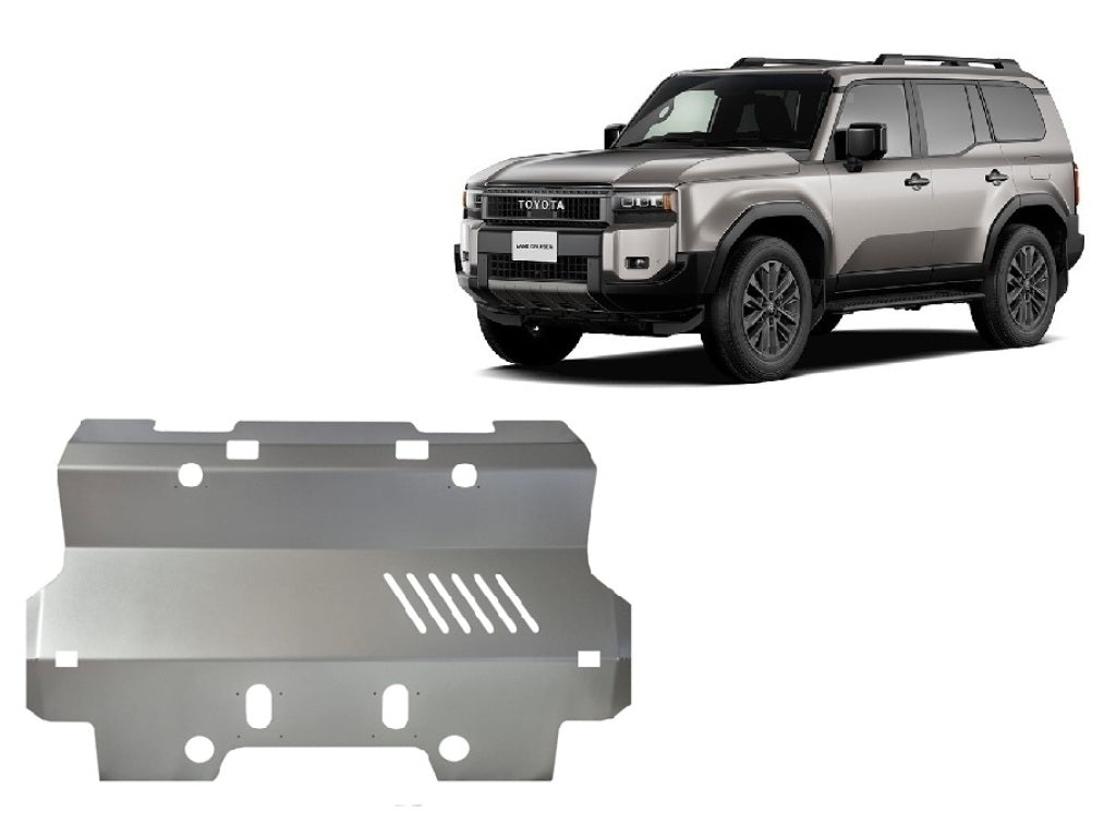 Метална кора под радиатор алуминиева - SCUT 26.192ALU за TOYOTA LAND CRUISER (J250) от 2024