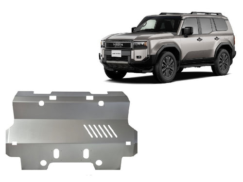 Метална кора под радиатор алуминиева - SCUT 26.192ALU за TOYOTA LAND CRUISER (J250) от 2024