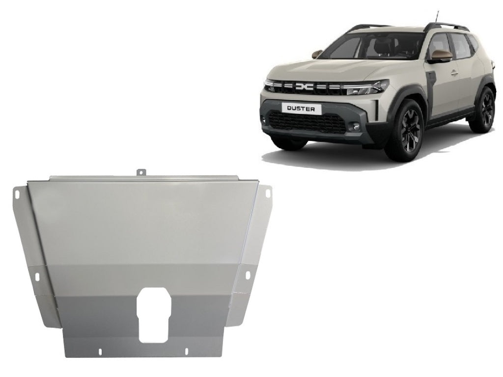 Метална кора под двигател скоростна кутия след 2024 алуминиева - SCUT 06.048ALU за DACIA DUSTER II (HM_) от 10.2017