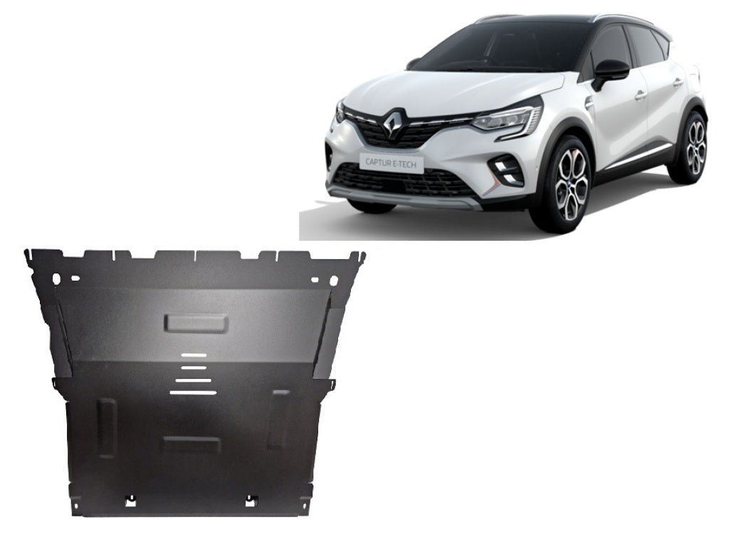Метална кора под двигател скоростна кутия радиатор - SCUT 19.141 за RENAULT CAPTUR II от 1.2020