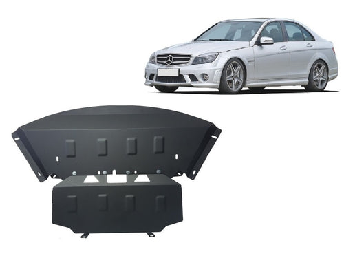 Метална кора под двигател, радиатор и предна броня -SCUT 14.109 за MERCEDES C (W204) Sedan 1.2007 - 1.2014