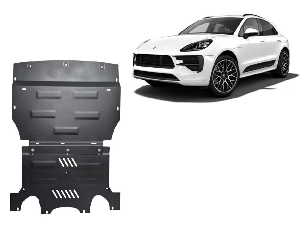Метална кора под двигател,скорости и радиатор - SCUT 02.012 за PORSCHE MACAN (95B) от 2.2014