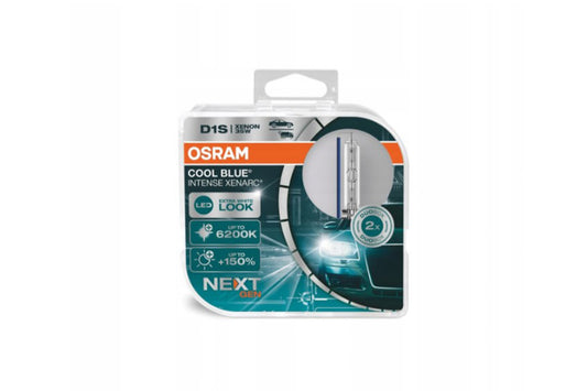 Комплект 2 броя ксенонови лампи D1S Osram Cool Blue Intense Next Gen 85V, 35W, PK32D-2, 6200K, 3200lm