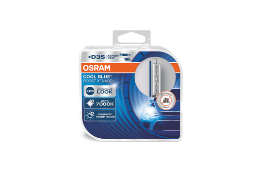 Комплект 2 броя ксенонови лампи D4S Osram Cool Blue Boost 42V, 35W, P32d-5, 7000K