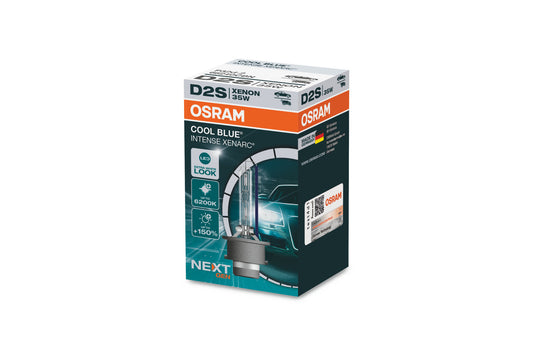 Ксенонова лампа Osram D2S Cool Blue Intense Next Gen 85V, 35W, P32D-2, 6200K, 3200lm