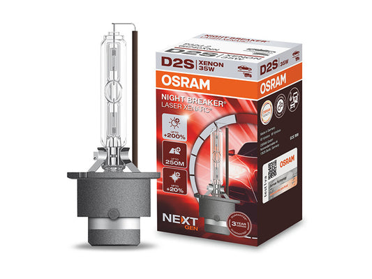 Ксенонова лампа Osram D2S Night Breaker Laser Next Gen 85V, 35W, P32d-2, 4500K, 3200lm