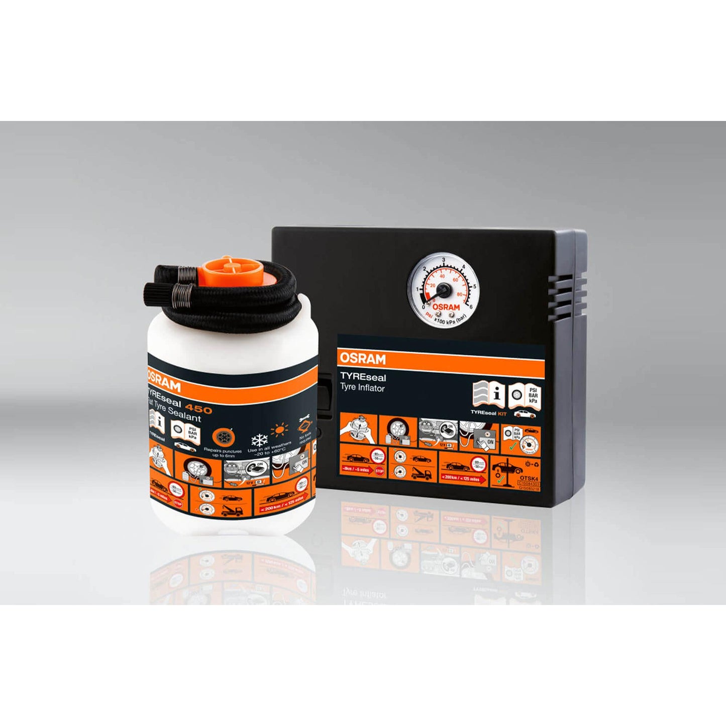 Авариен комплект OSRAM за спукана гума