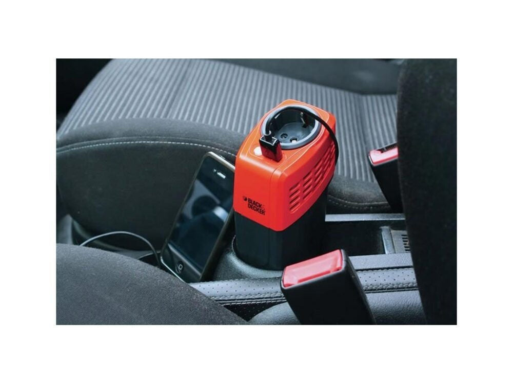 12V DC 230V AC 100W преносим токов трансформатор захранващ инвертор за автомобил Black & Decker USB изход
