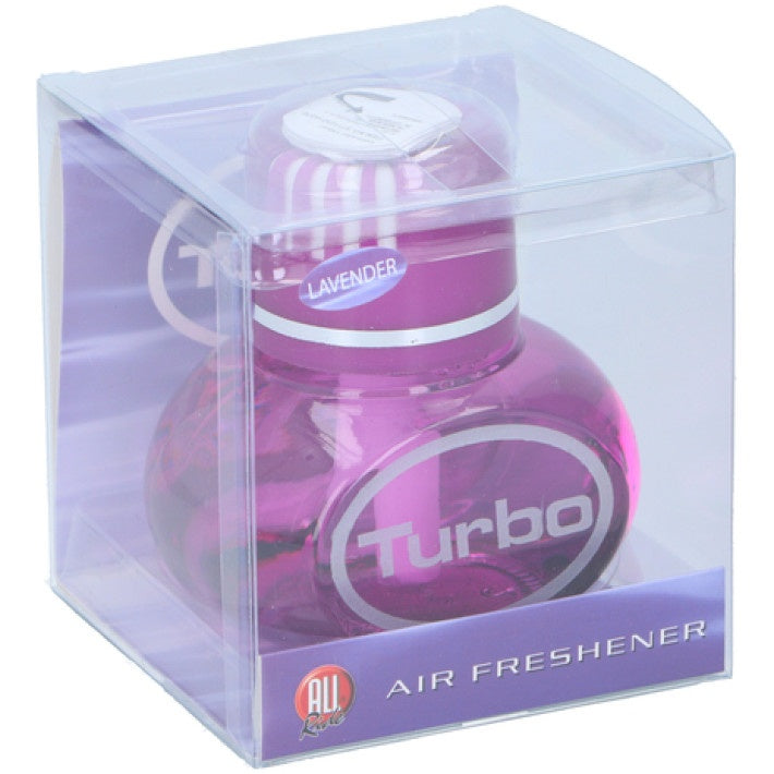 Turbo Ароматизатор освежител за въздух с дифузер с аромат на лавандула 150ml All Ride