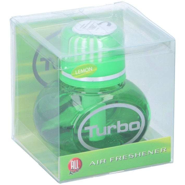 Turbo Ароматизатор освежител за въздух с дифузер с аромат на лимон 150ml All Ride
