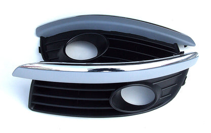 Комплект решетки за броня за Фолксваген Джета VW Jetta 2004-2009 04-09 С ХРОМ
