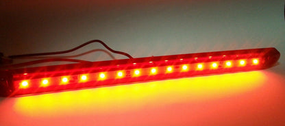 LED Червен Диоден Маркер Габарит Токос със 15 светодиода за камион ремарке бус ван каравана платформа 12V-24V