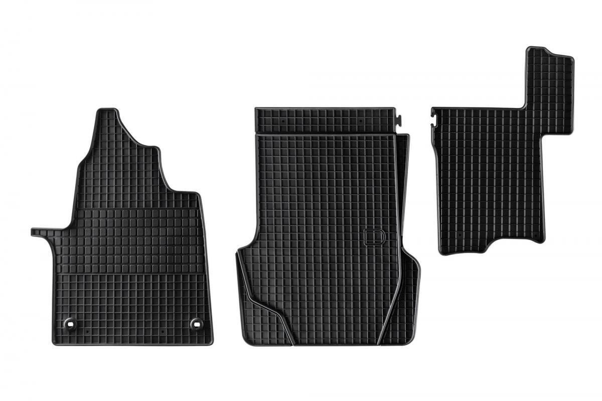 Гумени стелки за CITROEN JUMPY/ SPACETOURER/ TOYOTA PROACE/ PROACE VERSO/ PEUGEOT EXPERT/ TRAVELLER (2016+) 3 части