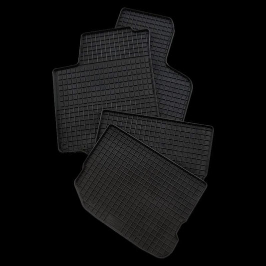 Гумени стелки за VW Touran (2003+) - за втория ред седалки 2бр.