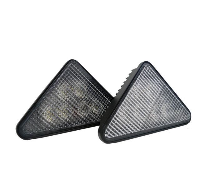 Комплект Led Диодни Фарове Led Халогени 15x15cm 30W Мини Багер Bobcat
