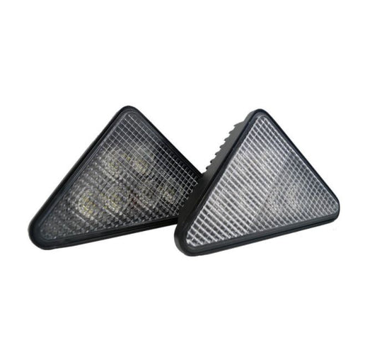 Комплект Led Диодни Фарове Led Халогени 15x15cm 30W Мини Багер Bobcat