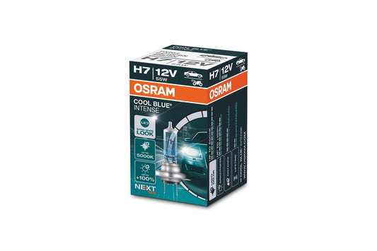 Халогенна крушка Osram H7 Cool Blue Intense Next Gen 12V, 55W, PX26d, 5000K, 1500lm
