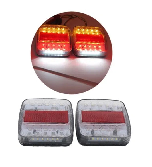 Комплект Диодни LED  Стопове 12V - за Бус Камион Ремарке Караванa Платформа