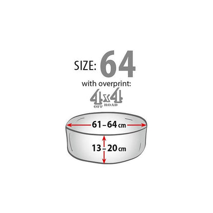 Калъф Kegel за резервна гума 4x4 размер 68см