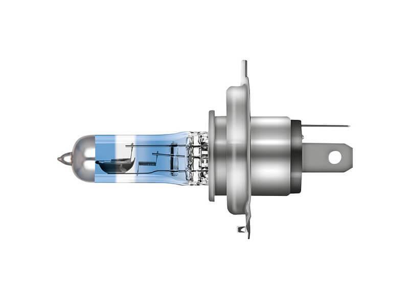 Комплект 2 броя халогенни крушка Osram H4 Night Breaker 200 12V, 75/68W, P14t, 3900K, 1650/1000lm