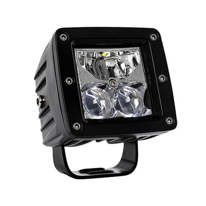 Комплект квадратни 3.5" 20W 9D LED работни халогени, прожектори 12V/24V 2372lm