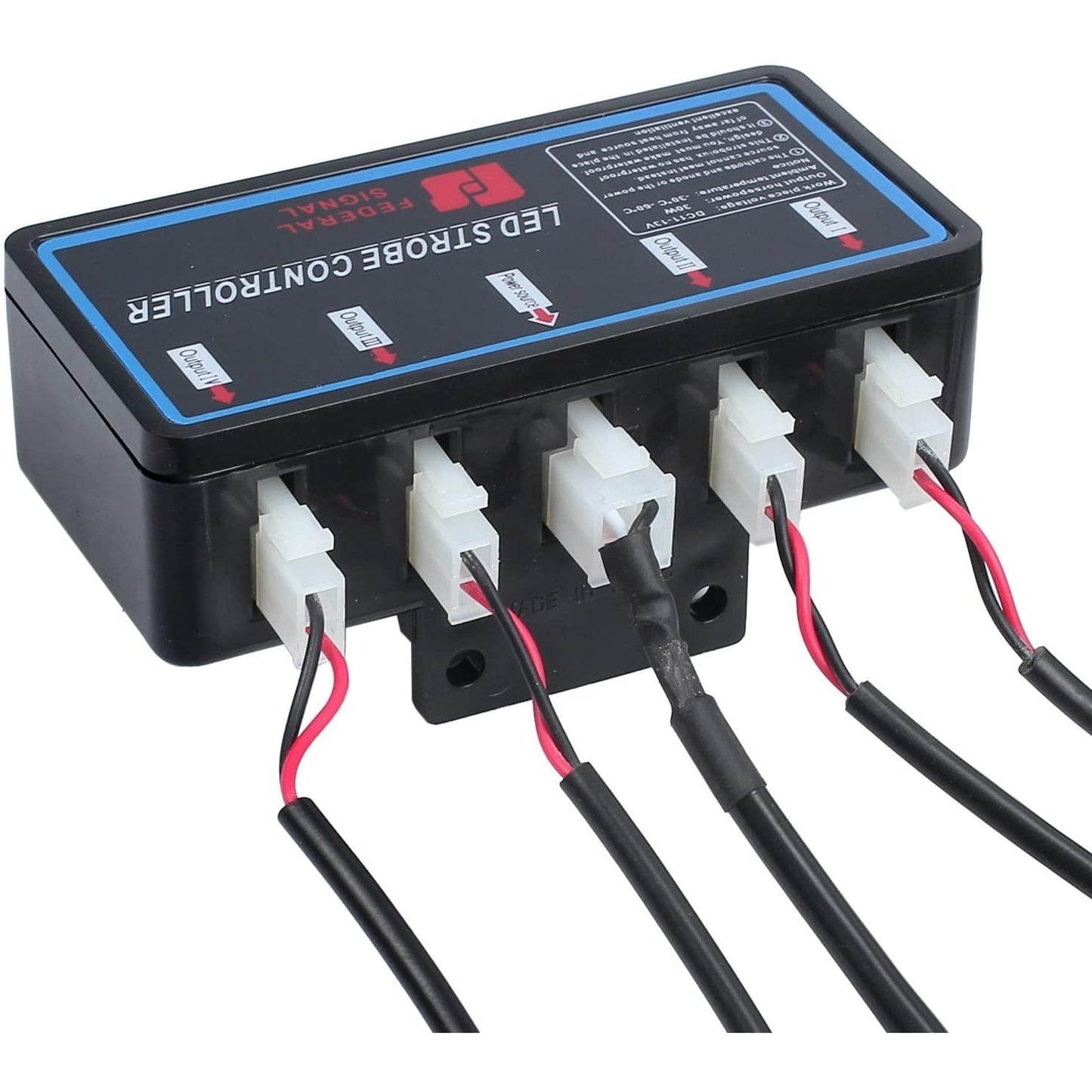 Комплект 8бр LED аварийни светлини с контролер 12V