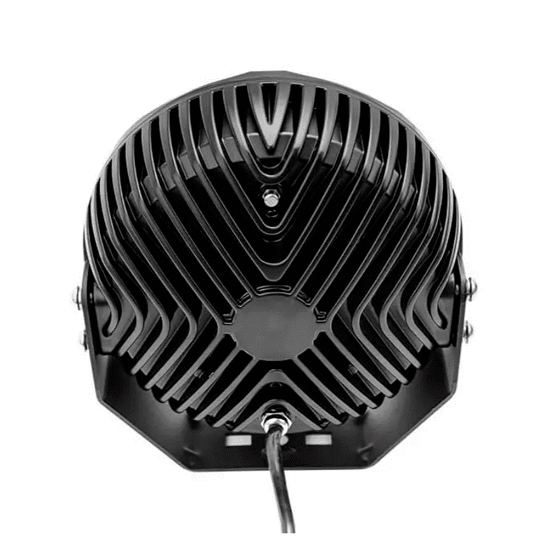 Комплект 2бр Кръгли LED бойни фарове / прожектори 8.6" 150W, лъч до 800м, OSRAM led чип