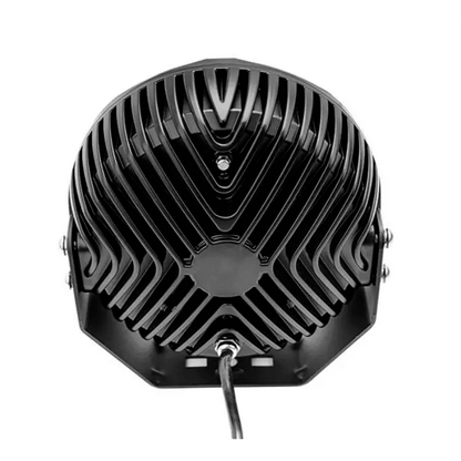 Комплект 2бр Кръгли LED бойни фарове / прожектори 8.6" 150W, лъч до 800м, OSRAM led чип