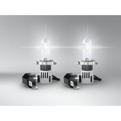 Комплект LED Крушки OSRAM H4/H19 HL Intense 27/23W, 12V, 6000K, 1900/1350lm
