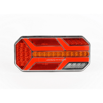 Комплект LED Диодни Стопове, Динамичен Мигач, 7 Функции, 12/24V