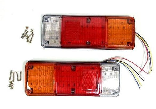 Комплект LED стопове мигач задна светлина 12v за камион бус ТИР, ремарке