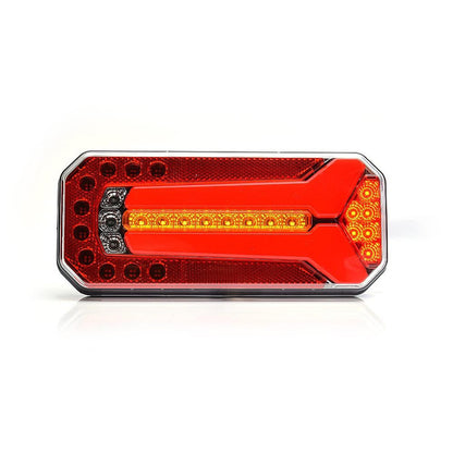 Комплект LED стопове, ляв и десен, 4 функции, Е-Мark, неон ефект, 12V-24V